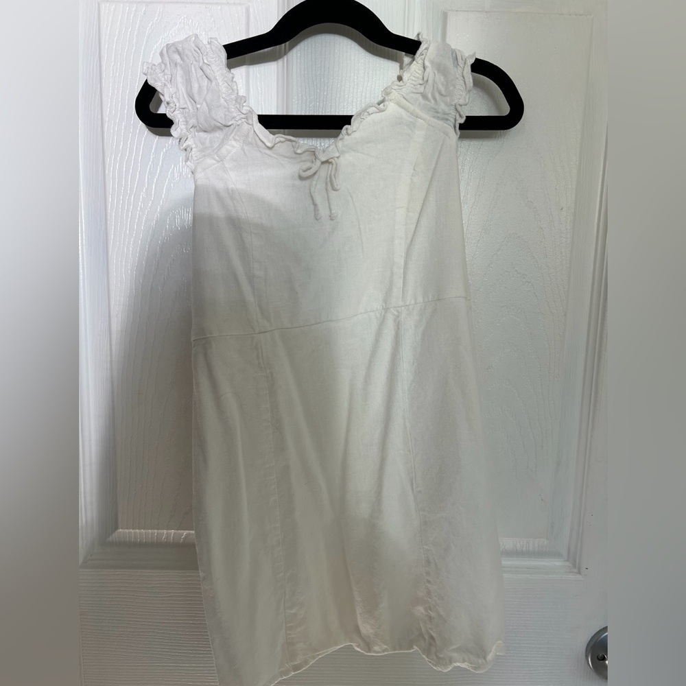 Girls Art Class White Dress